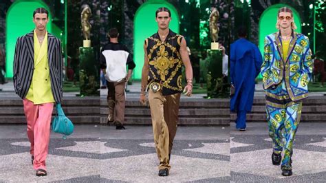 versace vestito uomo|Collezione Uomo Primavera Estate 2023 .